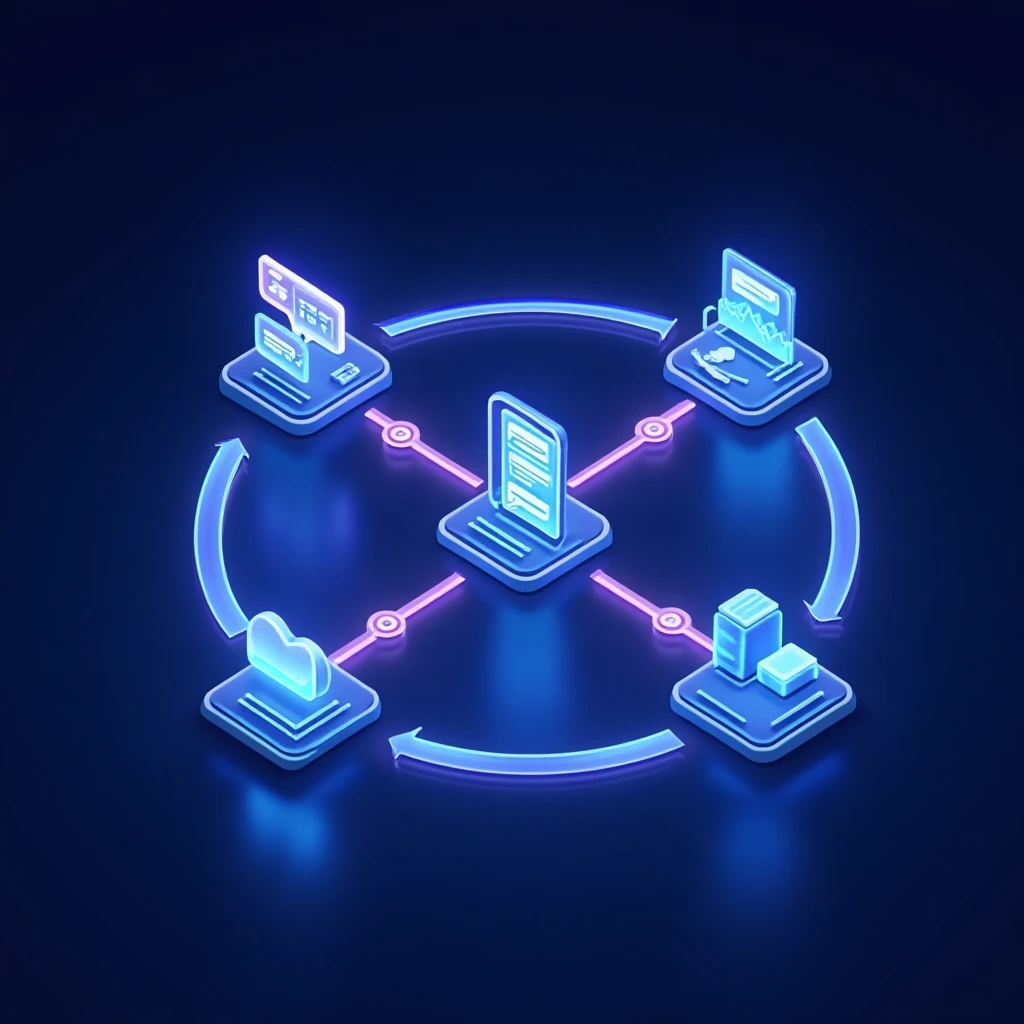 Infographic showing five AI chatbot use cases for UK SMEs with ROI indicators