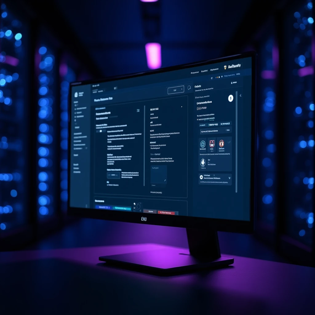 Hetzner CX32 server dashboard showing VM specs and monthly cost
